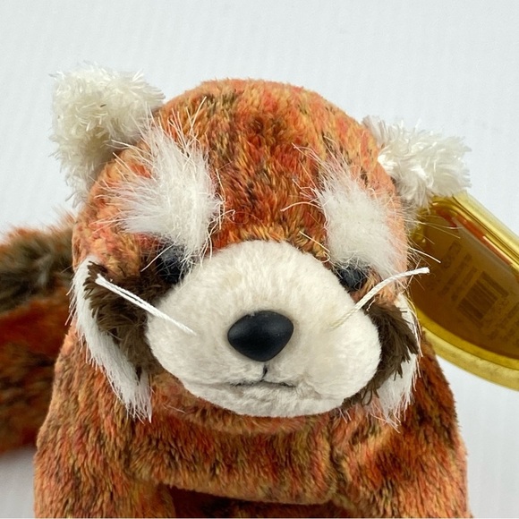 Ty Rusty the Red Panda Beanie Babies Plush 2002 - Picture 6 of 11